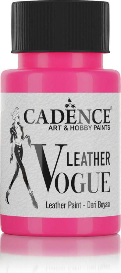 Cadence Leather Vogue Leer Verf 50 ml LV-06 Fuchsia