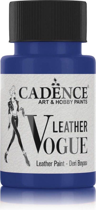 Cadence Leather Vogue Leer Verf 50 ml LV-09 Blue
