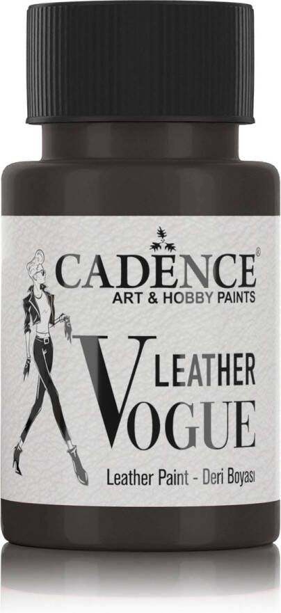 Cadence Leather Vogue Leer Verf 50 ml LV-12 Black