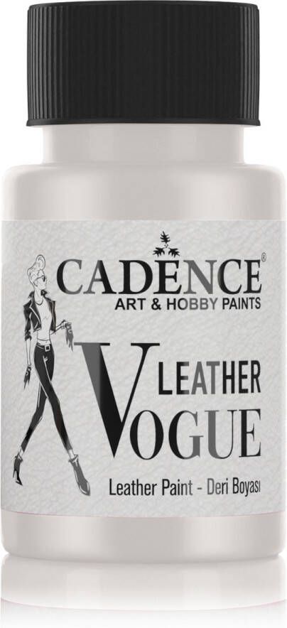 Cadence Leather Vogue Leer Verf 50 ml LVM-01 Metallic Pearl