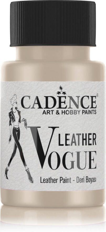Cadence Leather Vogue Leer Verf 50 ml LVM-02 Metallic Platinum