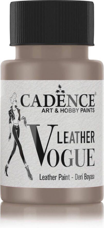 Cadence Leather Vogue Leer Verf 50 ml LVM-08 Metallic Anthracite