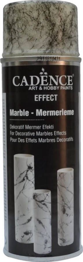 Cadence Marble Spuitbus Verf 200 ml Zwart