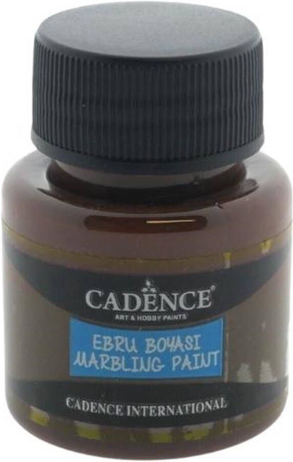 Cadence Marbling Verf 45 ml Bruin