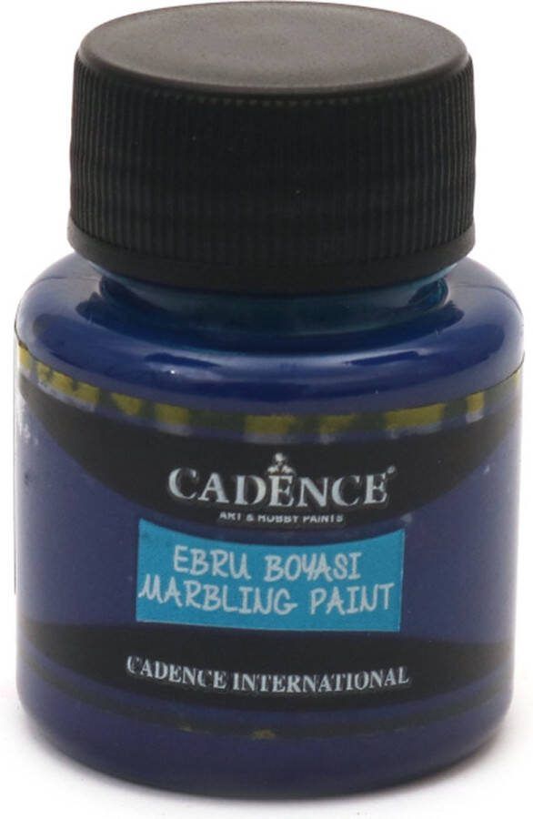 Cadence Marbling Verf 45 ml Donkerblauw