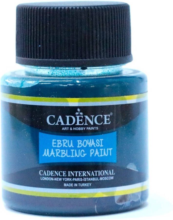 Cadence Marbling Verf 45 ml Licht Turquoise