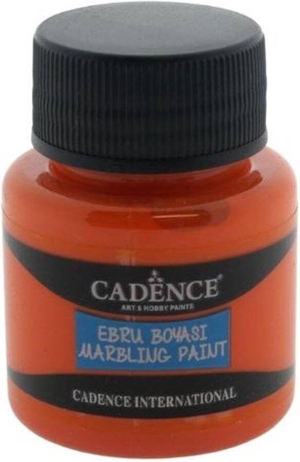Cadence Marbling Verf 45 ml Oranje