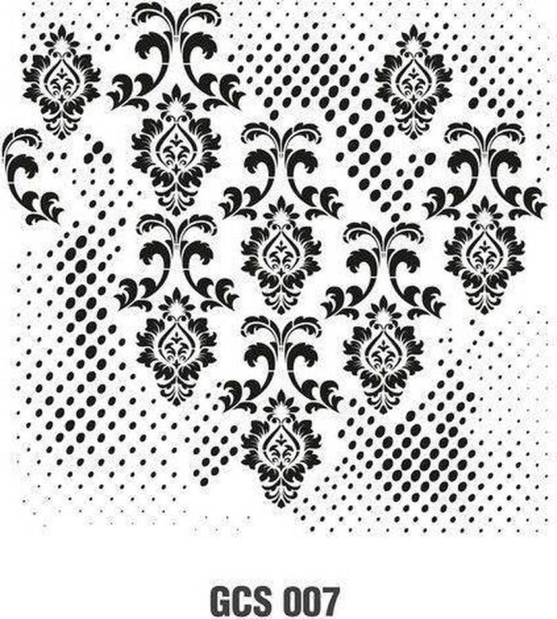Cadence Mask Stencil GCS Grunch ornament 7 03 026 0007 45X45cm