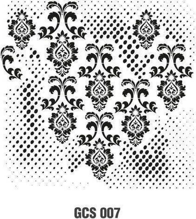Cadence Mask Stencil GCSM Grunch ornament 7 03 029 0007 25X25cm