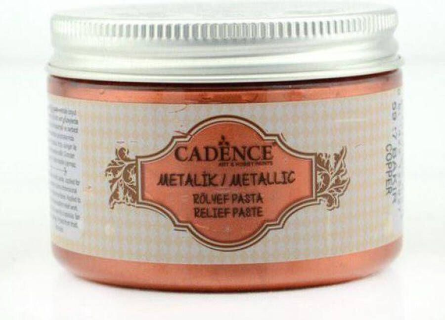 Cadence Metallic Relief Pasta Koper 01 085 5927 150 ml