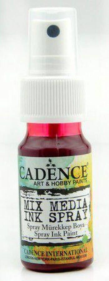 Cadence Mix Media Inkt spray Fuchsia 01 034 0006 0025 25 ml