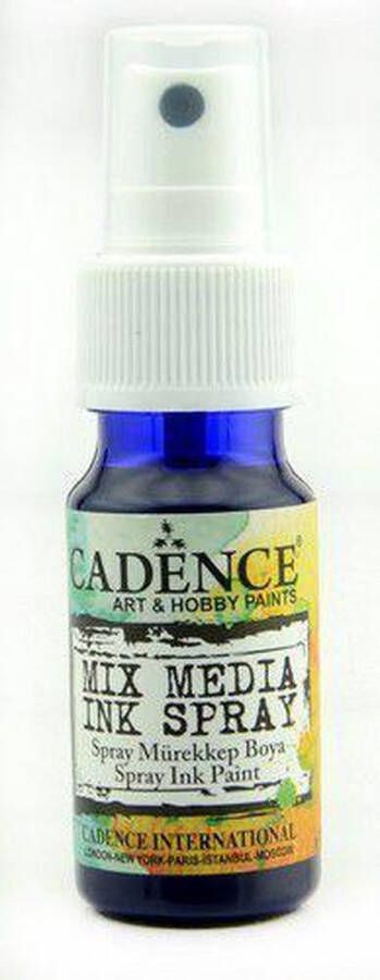 Cadence Mix Media Inkt spray Paars 01 034 0008 0025 25 ml