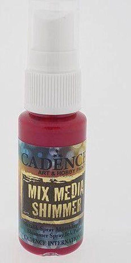 Cadence Mix Media Shimmer metallic spray Fuchsia 01 139 0006 25 ml