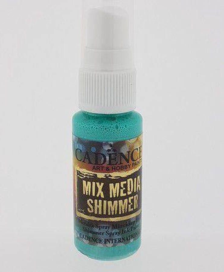 Cadence Mix Media Shimmer metallic spray Licht Geen 01 139 0014 25 ml