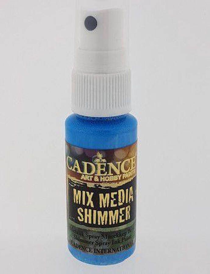 Cadence Mix Media Shimmer metallic spray Lichtblauw 01 139 0013 25 ml