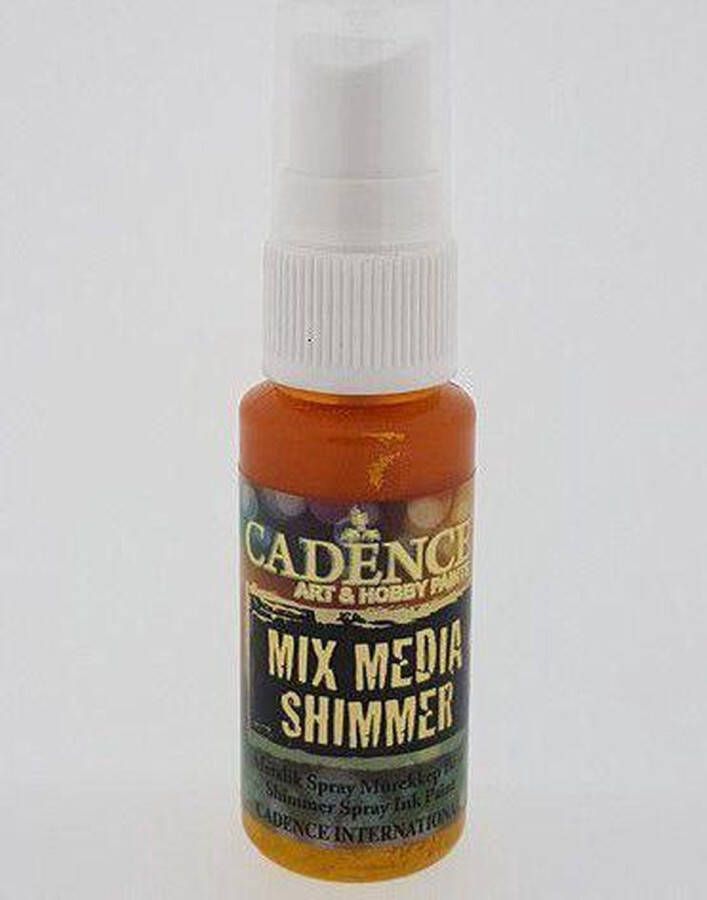 Cadence Mix Media Shimmer metallic spray Zonneschijn 01 139 0003 25 ml