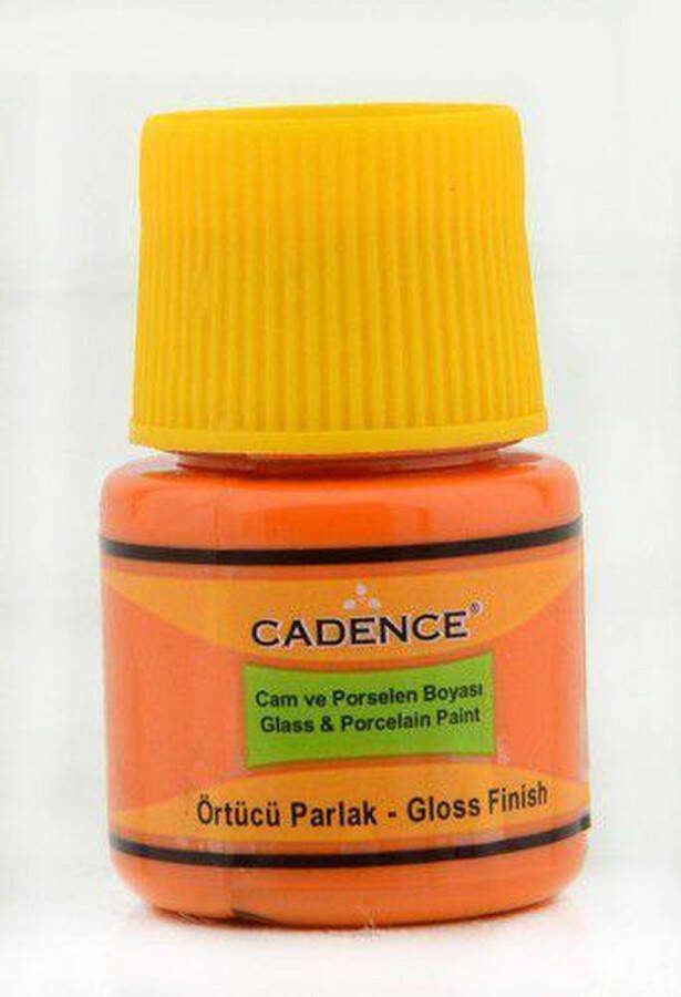 Cadence Opague Glas & Porselein verf Oranje 01 049 0046 45 ml