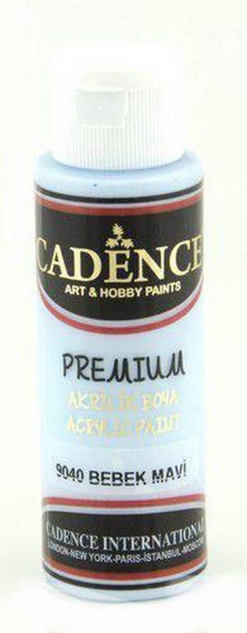 Cadence Premium acrylverf (semi mat) Babyblauw 01 003 9040 0070 70 ml