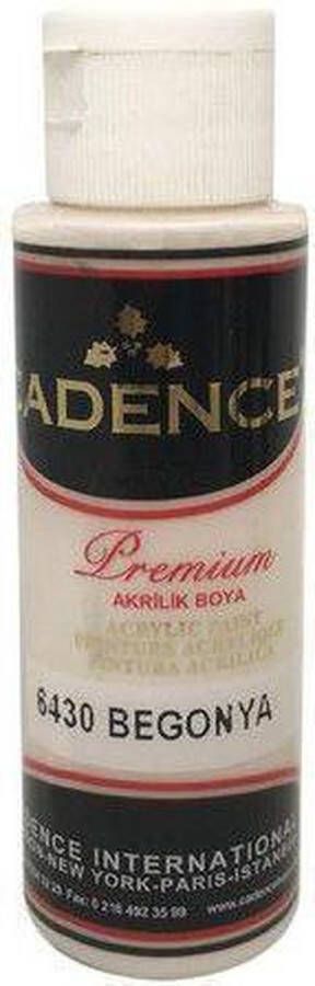 Cadence Premium acrylverf (semi mat) Begonia 01 003 6430 0070 70 ml