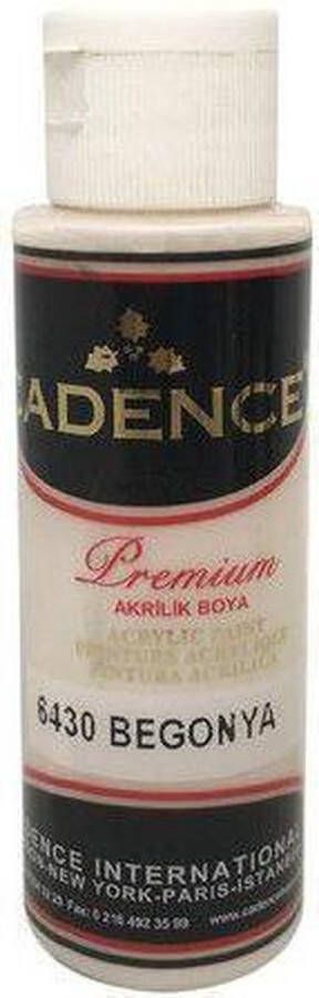 Cadence Premium acrylverf (semi mat) Begonia 01 003 6430 70 ml