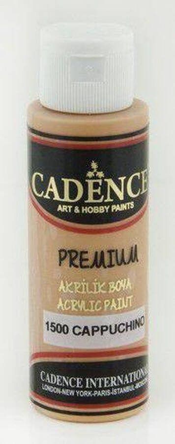 Cadence Premium acrylverf (semi mat) Cappuchino 01 003 1500 70 ml