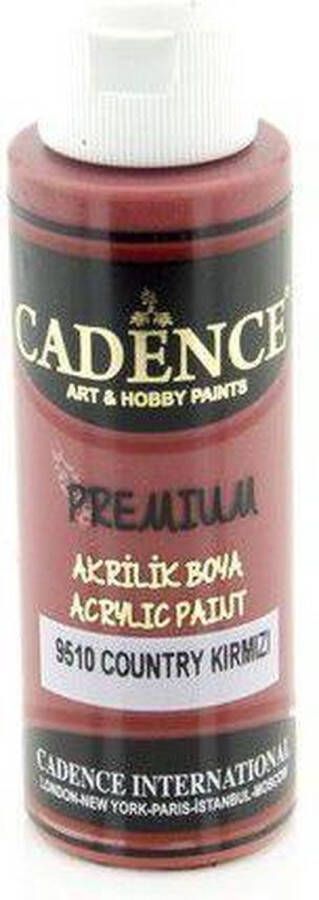 Cadence Premium acrylverf (semi mat) Country Red 01 003 9510 0070 70 ml