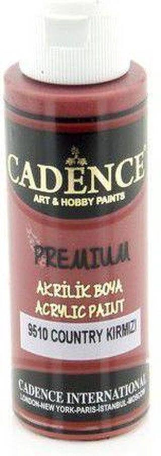 Cadence Premium acrylverf (semi mat) Country Red 01 003 9510 70 ml