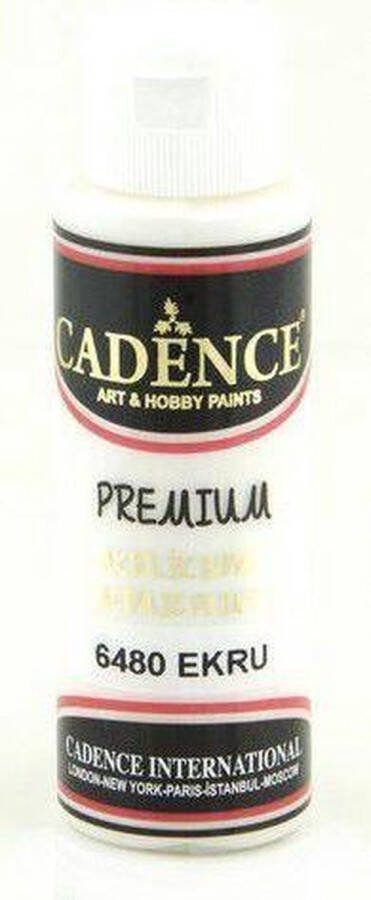 Cadence Premium acrylverf (semi mat) Ecru 01 003 6480 70 ml