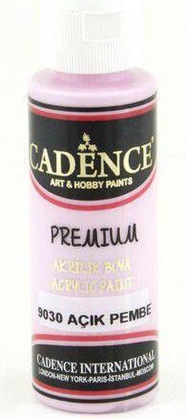 Cadence Premium acrylverf (semi mat) Lichtroze 01 003 9030 0070 70 ml
