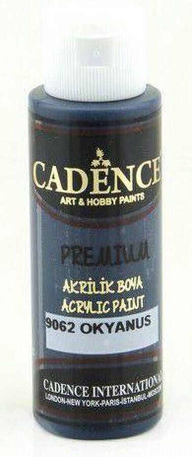 Cadence Premium acrylverf (semi mat) Oceaan groen 01 003 9062 0070 70 ml