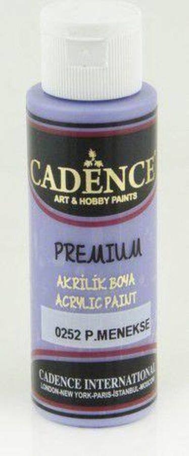 Cadence Premium acrylverf (semi mat) Paris Violet 01 003 0252 70 ml