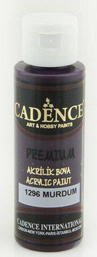 Cadence Premium acrylverf (semi mat) Pruim 01 003 1296 70 ml