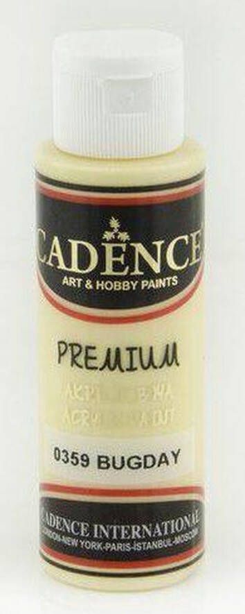 Cadence Premium acrylverf (semi mat) Tarwe geel 01 003 0359 0070 70 ml