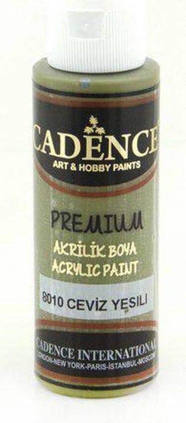 Cadence Premium acrylverf (semi mat) Walnoot groen 01 003 8010 70 ml
