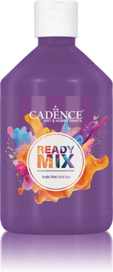 Cadence Ready Mix Acrylverf Mat 500 ml Paars