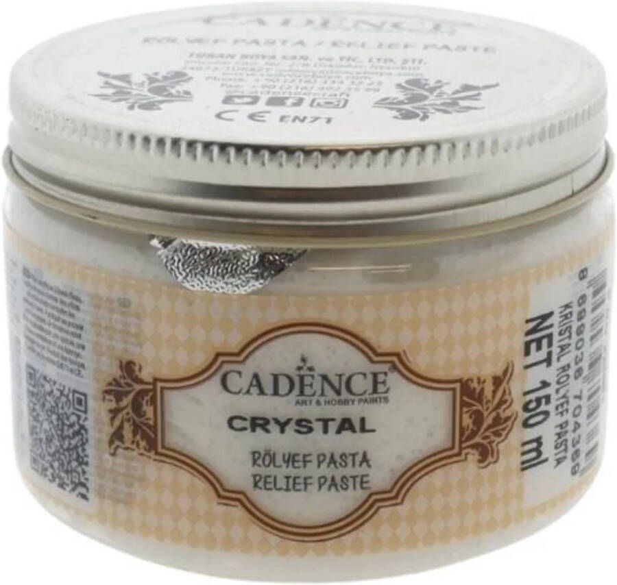 Cadence Relief Pasta 150 ml Kristal