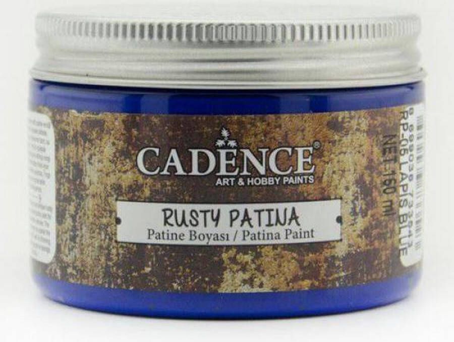 Cadence rusty patina verf Lapis Blue 01 072 0005 0150 150 ml