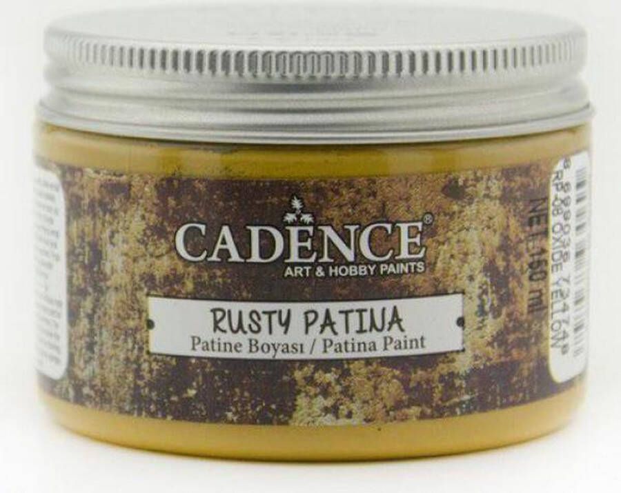Cadence rusty patina verf Oxide geel 01 072 0008 150 ml