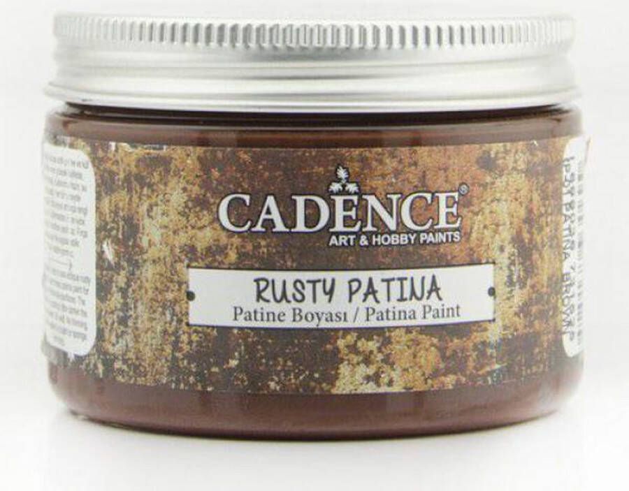 Cadence rusty patina verf Patina Brown 01 072 0001 150 ml