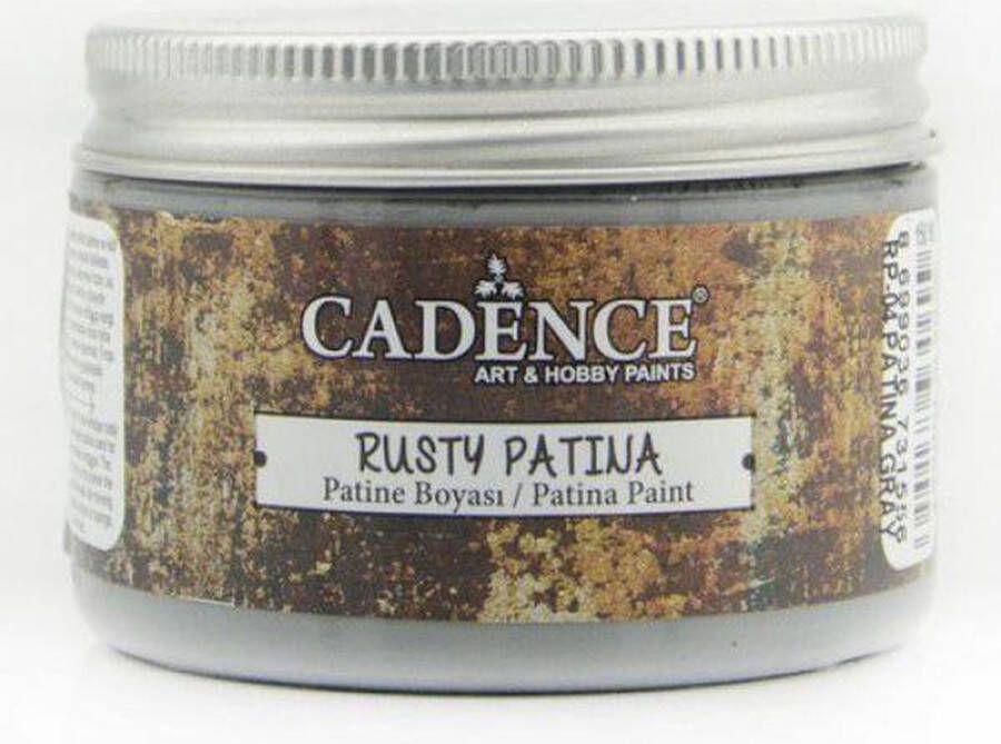 Cadence rusty patina verf Patina grijs 01 072 0004 0150 150 ml