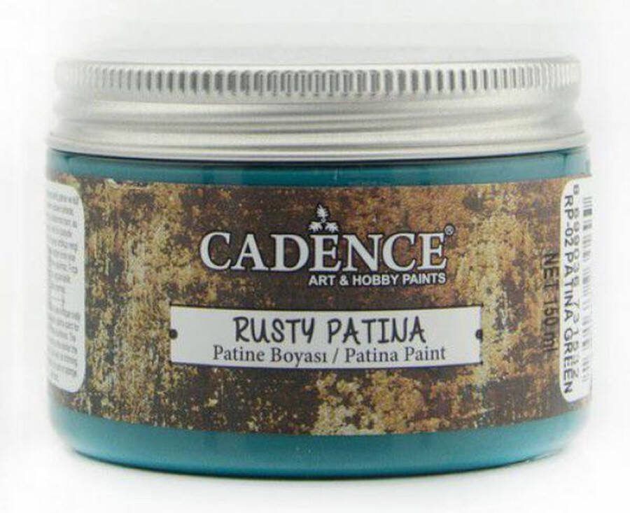 Cadence rusty patina verf Patina groen 01 072 0002 150 ml