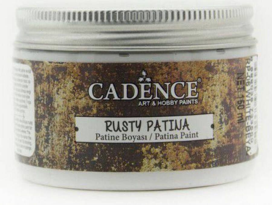 Cadence rusty patina verf Wit 01 072 0006 0150 150 ml