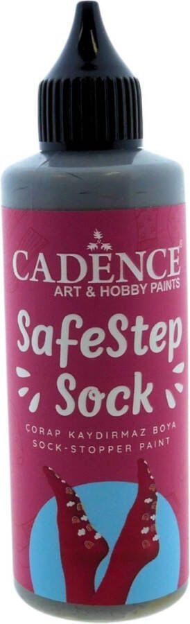Cadence SafeStep Sock-Stop Anti-Slip Verf Gray