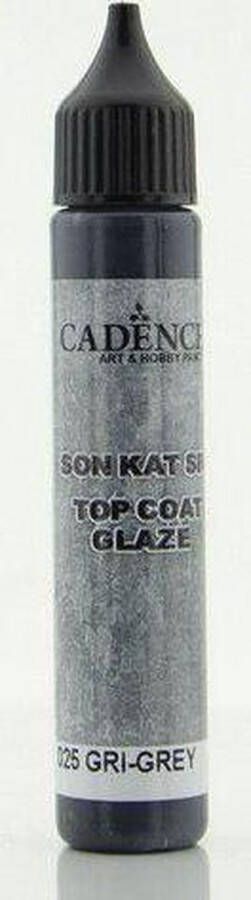 Cadence Top Coat Glaze voor Beton effect Grijs 01 069 25 ml