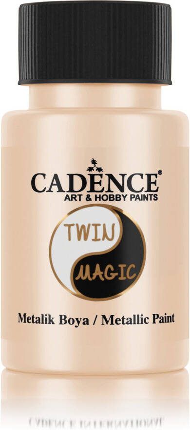 Cadence Twin Magic Acrylverf Metallic 50 ml Green Peach