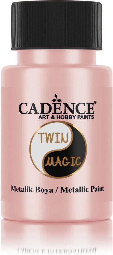Cadence Twin Magic Acrylverf Metallic 50 ml Purple Peach