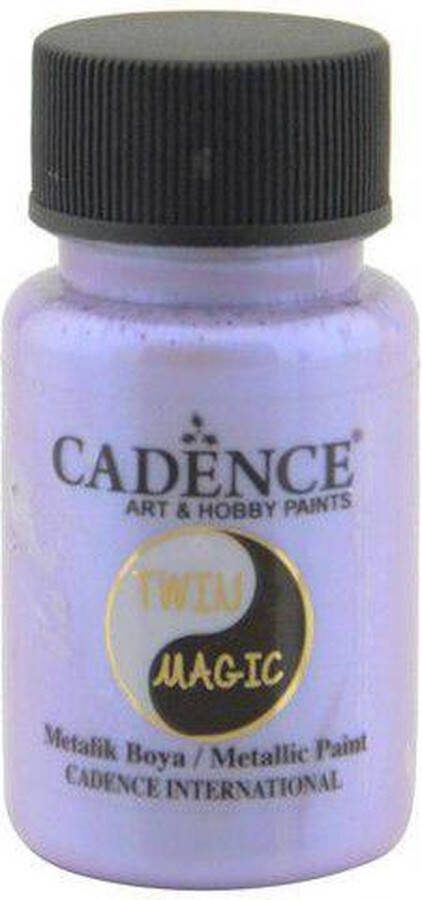 Cadence Twin Magic metallic verf blauwpaars 01 070 0012 50 ml