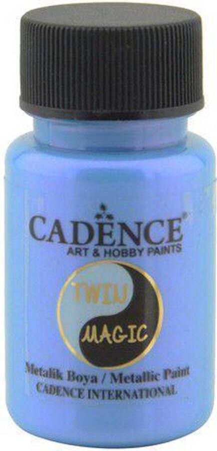 Cadence Twin Magic metallic verf paarsblauw 01 070 0013 50 ml