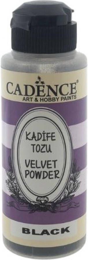 Cadence Velvet Poeder 120 ml Zwart