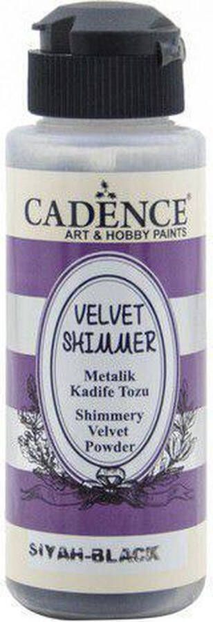 Cadence Velvet shimmer powder Zwart 01 099 0007 120 ml